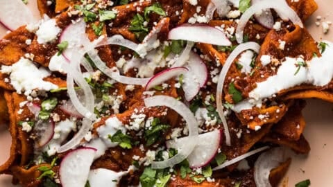 celebrating chilaquiles recipe